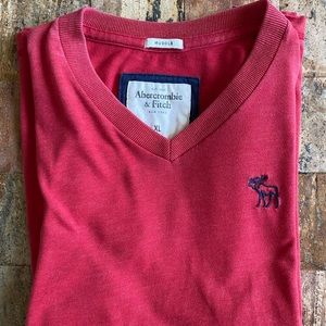 Abercrombie and Fitch V-Neck Muscle Tee
